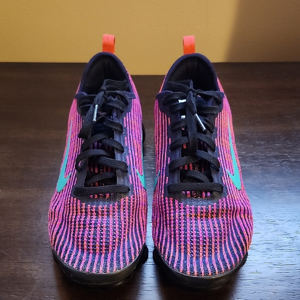 Nike Pink & Teal Flyknit Sneakers